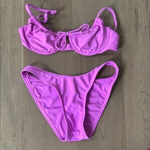 Vibrant Pink Bikini Set